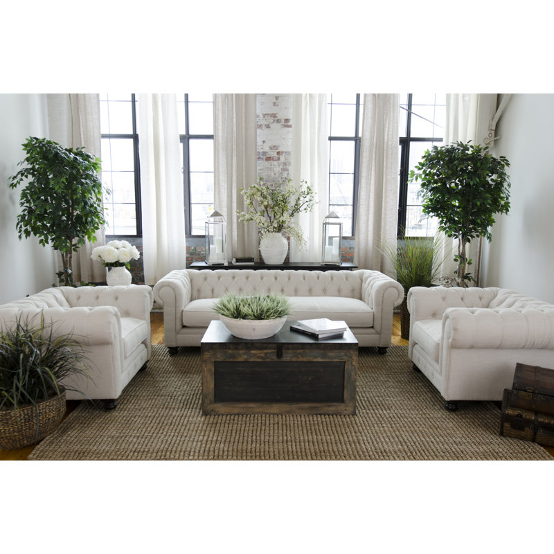 Darby Home Co Fiske 97'' Upholstered Sofa & Reviews Wayfair